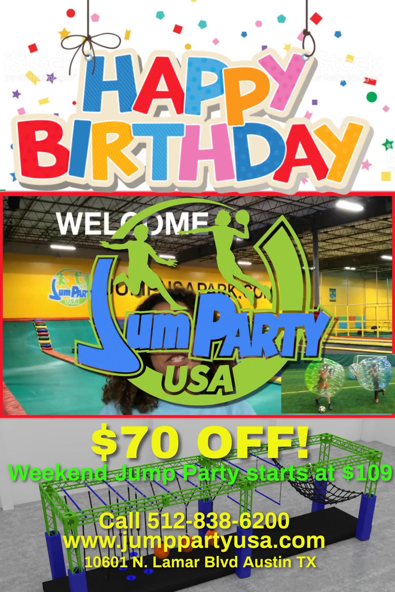 Best Kids Birthday Party Field Trips Events Indoor Trampoline Sports Park Austin Tx Bungee Jump Water Roller Dodgeball Soccer Basketball Inflatables Karaoke Party Jump Party Usa